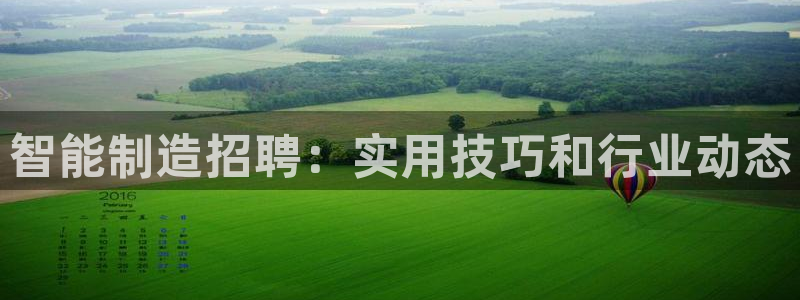 彩神大发黑平台：智能制造招聘：实用技巧和行业动态