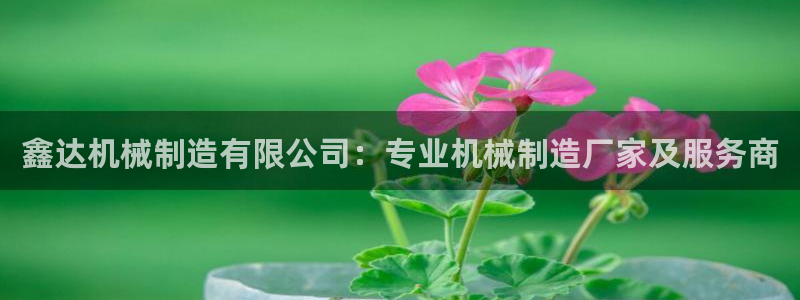 彩神平台能提现吗：鑫达机械制造有限公司：专业机械制造厂家及服务商