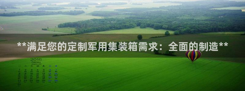 彩神vllⅰ购彩大厅：**满足您的定制军用集装箱需求：全面的制造**