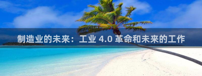 彩神赢钱了吗知乎：制造业的未来：工业 4.0 革命和未来的工