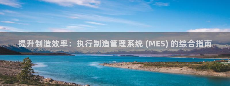 彩神v8手机客户端下载：提升制造效率：执行制造管理系统 (M