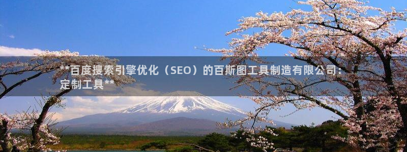 彩神vll官网-最新版app下载：**百度搜索引擎优化（SEO）的百斯图工具制造有限公司：
定制工具**