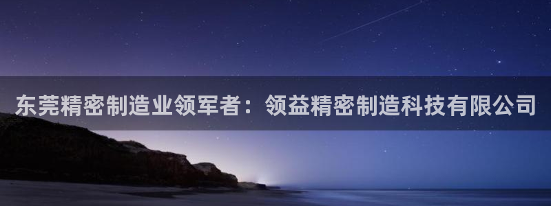 彩神v8是一个什么平台啊：东莞精密制造业领军者：领益精密制造科技有限公司