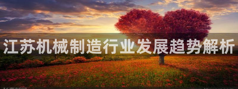 彩神vll首页：江苏机械制造行业发展趋势解析